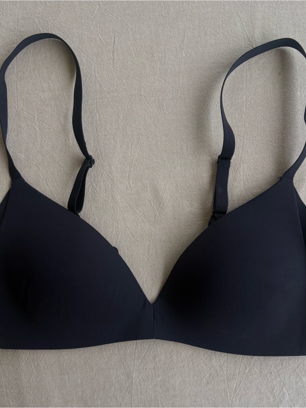 lululemon Smooth Wireless Black Bra